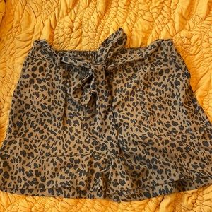 Cheetah shorts